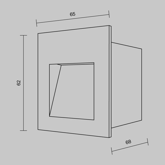Подсветка для лестниц Outdoor O038-L3B, изображение 10