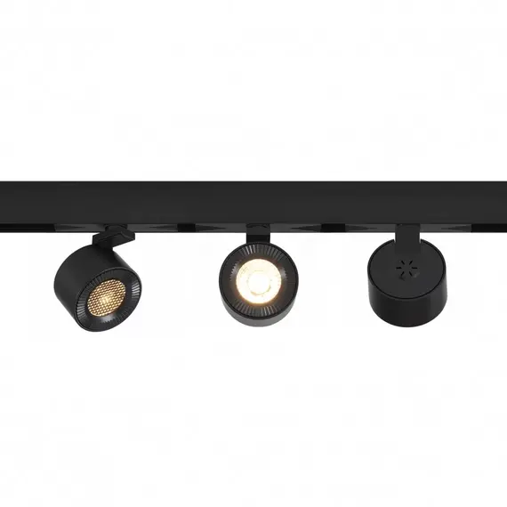 Поворотный магнитный трековый светильник с антибликовой решеткой iLEDEX TECHNICAL VISION 4822-010-D82-12W-38DG-4000K BK (WALL WASHER), изображение 10