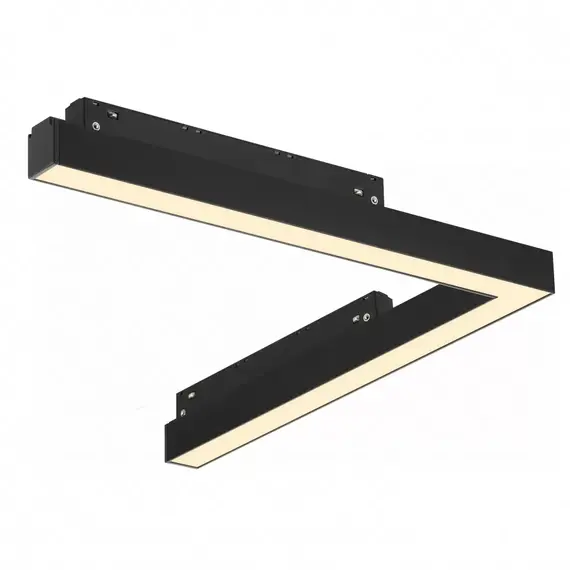 Угловой магнитный трековый светильник iLEDEX TECHNICAL VISION SMART 4822-013-L320-16W-110DG-BK, изображение 3