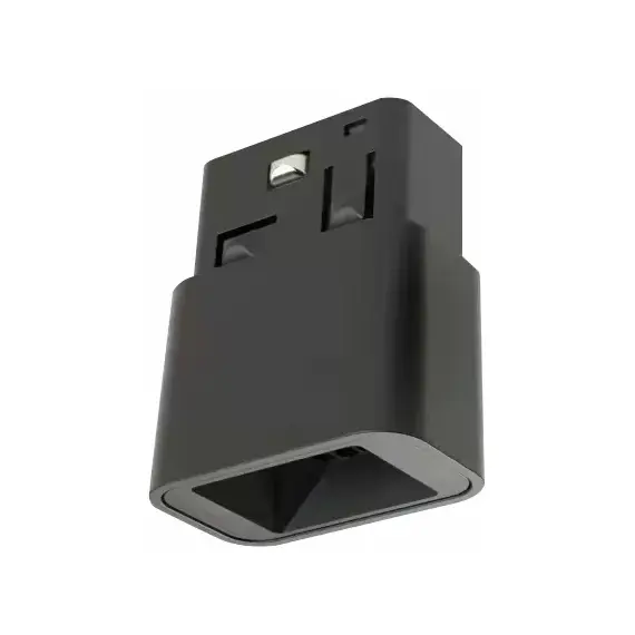 Акцентный магнитный трековый светильник  с антибликовой решеткой iLEDEX TECHNICAL VISION 4822-018-L36-2W-24DG-4000K-BK, изображение 4