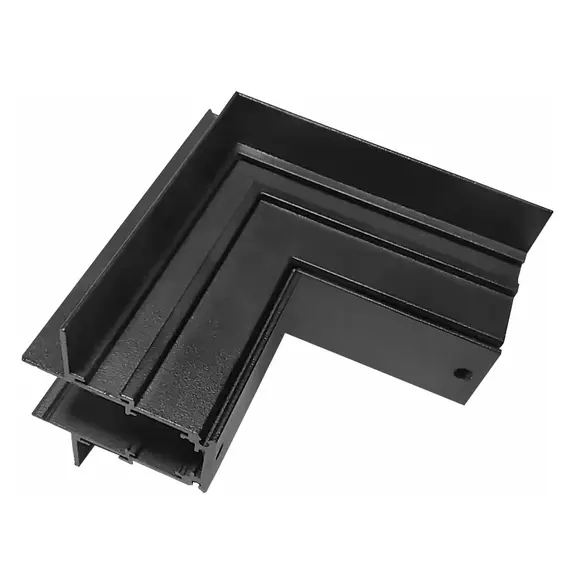 Внешний угловой соединитель для встраиваемого  магнитного шинопровода iLEDEX TECHNICAL VISION OUTTER CORNER CONNECT 4822-022-95/95-BK, изображение 3