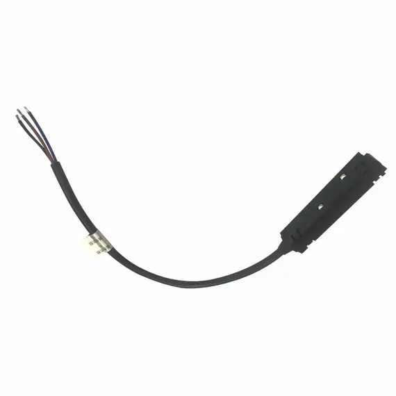 Ввод питания для магнитного шинопровода iLEDEX TECHNICAL VISION POWER INN 4822-L390-BK, изображение 2