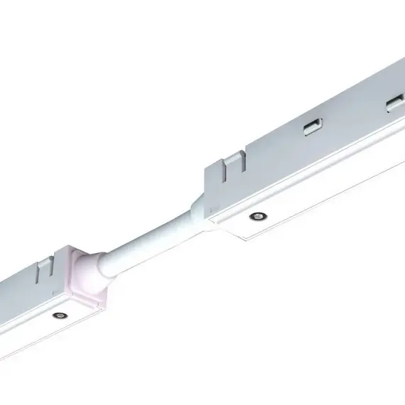 Коннектор питания прямой  для магнитного шинопровода iLEDEX TECHNICAL VISION POWER CONNECT 4822-L227-WH, изображение 2