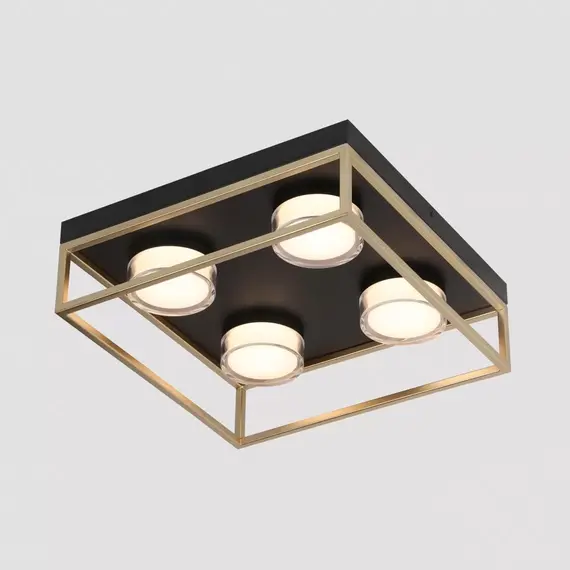 Светильник потолочный iLedex Link 4778-37x37 MBK+SGD, изображение 2