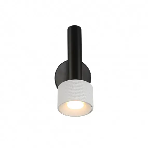Светильник настенный iLedex Delta 2360-1 BK+WH, изображение 3