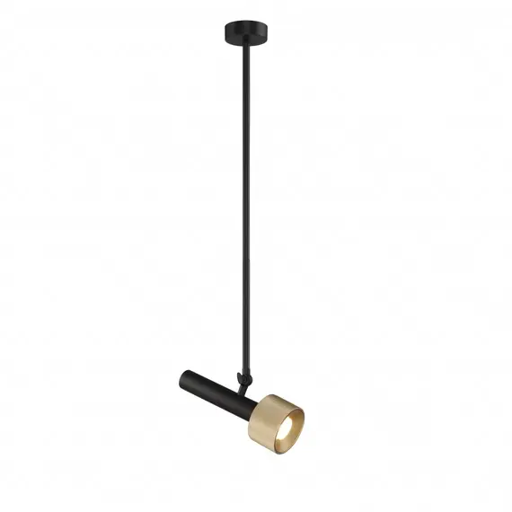 Светильник подвесной iLedex Delta 2361-1 BK+BR, изображение 3