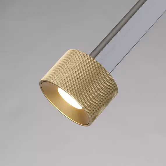 Светильник подвесной iLedex Delta 2362-1 BK+BR, изображение 6