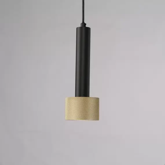 Светильник подвесной iLedex Delta 2362-1 BK+BR, изображение 3