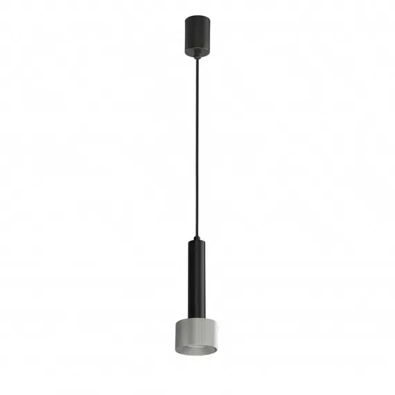 Светильник подвесной iLEDEX Delta 2362-1 BK+SL