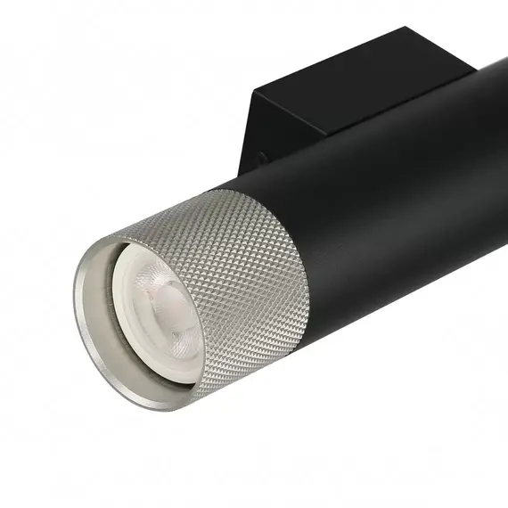 Светильник настенный iLedex Delta 2365-2 BK+SL, изображение 3