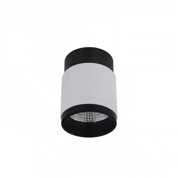 Накладной светильник iLEDEX Delta 1955-10W-3000K-36 BK+WH