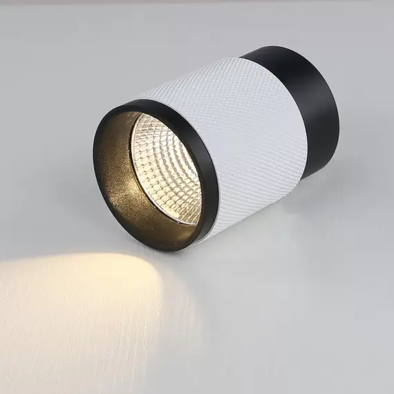 Накладной светильник iLEDEX Delta 1955-10W-3000K-36 BK+WH, изображение 4