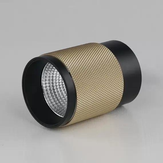 Накладной светильник iLEDEX Delta 1955-10W-3000K-36 BK+BR, изображение 3