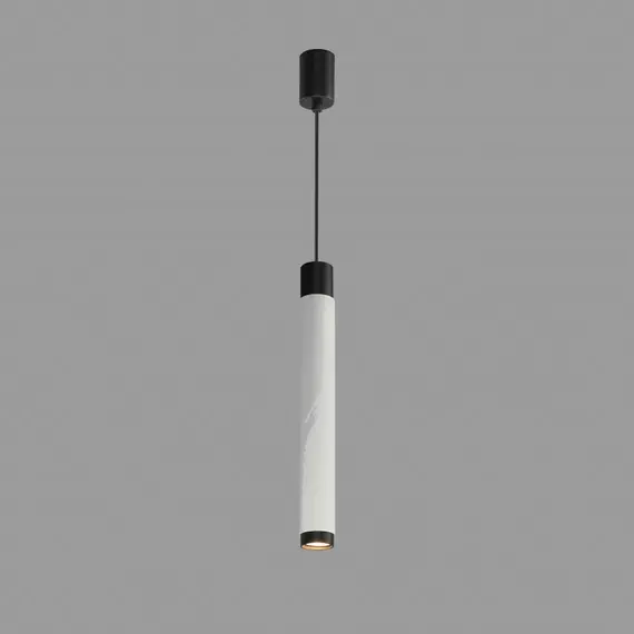 Светильник подвесной iLedex Delta 2366-1 BK+WH, изображение 2