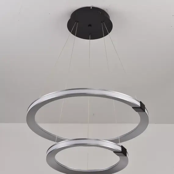 Светильник подвесной iLEDEX Vision 9225-6+4SD GR+BK, изображение 2