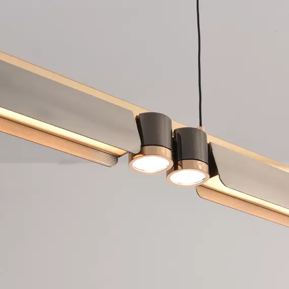 Светильник подвесной iLedex Vision 9309D-1200-2 GR+BK, изображение 6