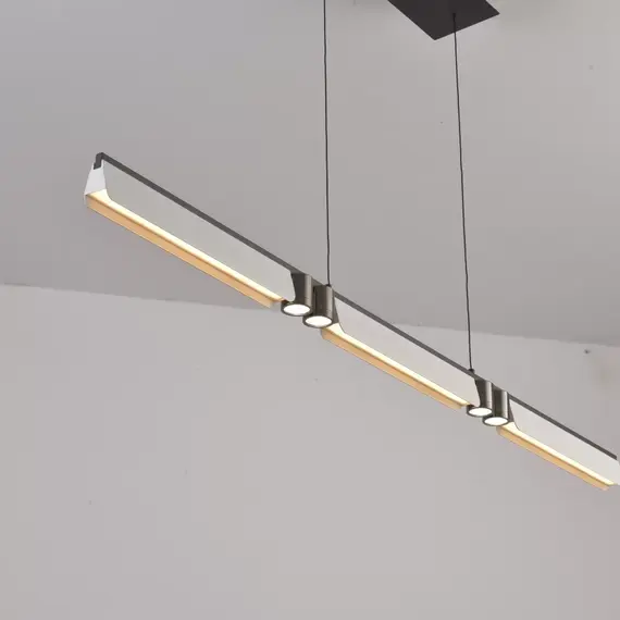 Светильник подвесной iLedex Vision 9309D-1200-2 WH+BK, изображение 2