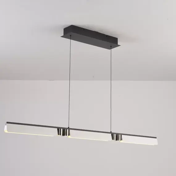 Светильник подвесной iLedex Vision 9309D-1200-2 WH+BK, изображение 4