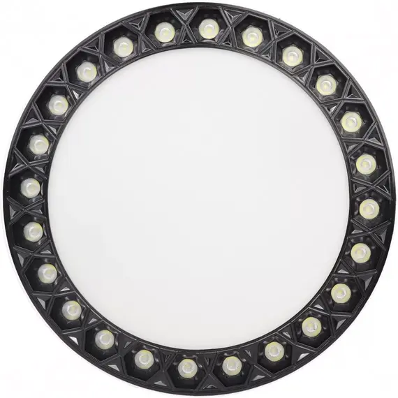 Светильник потолочный iLedex Mercury 5552-36W-D217-3/4K-WH+BK, изображение 3