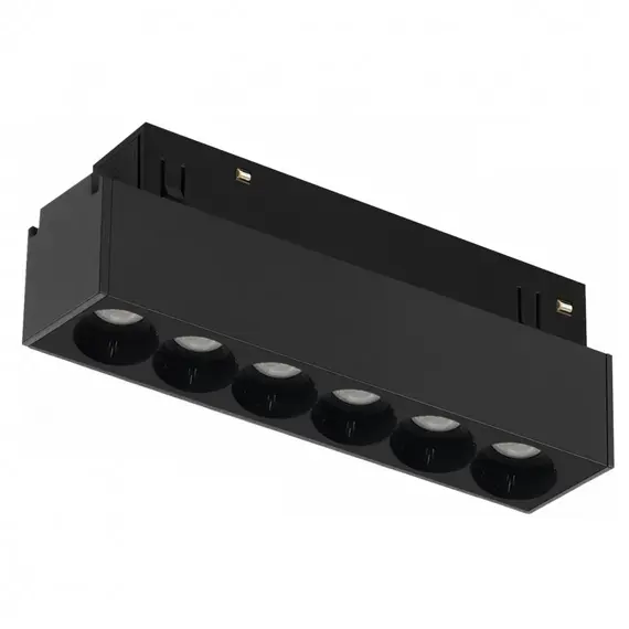 Магнитный трековый светильник iLEDEX TECHNICAL VISION 4822-002-L120-6W-38DG-3000K-BK, изображение 2