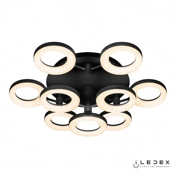 Потолочная люстра iLedex Jomo FS-014-X9 108W BK, изображение 2