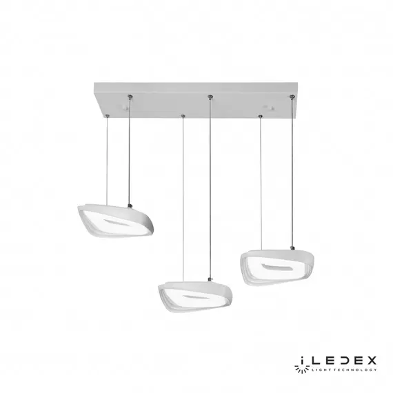 Подвесной светильник iLedex Flying FS-012-D3(B) 72W WH, изображение 4