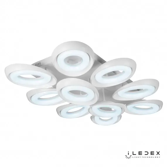 Потолочная люстра iLedex Fancy FS-011-X10 240W WH, изображение 3