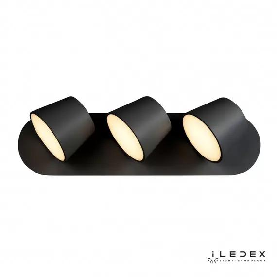 Настенный светильник iLedex Flexin W1118-3AS BK, изображение 4