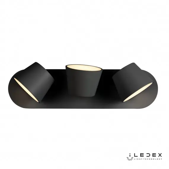 Настенный светильник iLedex Flexin W1118-3AS BK, изображение 5