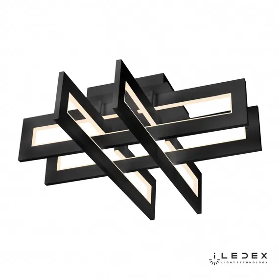 Потолочный светильник iLedex Stalker 9082-600*600-X 96W BK, изображение 2