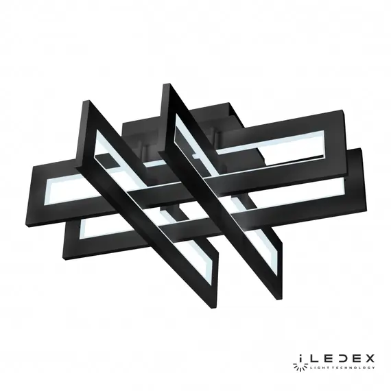 Потолочный светильник iLedex Stalker 9082-600*600-X 96W BK, изображение 3