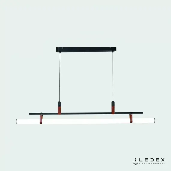 Подвесной светильник iLedex ZOOM 9498P-32W-3000K BLACK&BROWN&WHITE, изображение 2