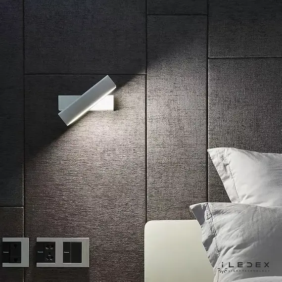 Настенный светильник iLedex FIREFOX 8104W-10W-3000K WHITE, изображение 2