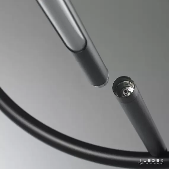 Подвесной светильник iLedex ZOOM 8075P/S-18W-3000K MATT BLACK&WHITE, изображение 4