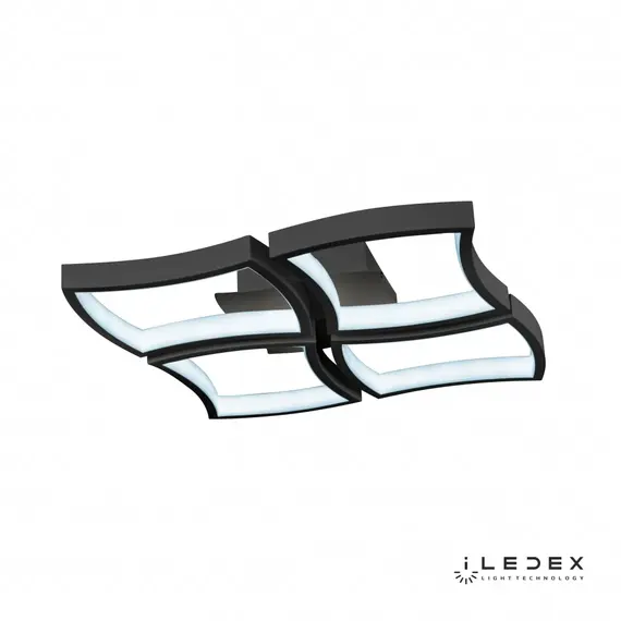 Потолочная люстра iLedex Roomy 8196-4-X-T BK, изображение 3