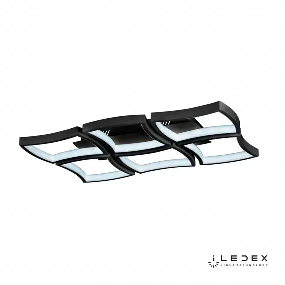 Потолочная люстра iLedex Roomy 8196-6-X-T BK, изображение 3
