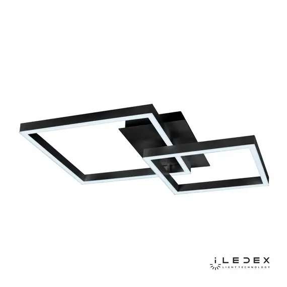 Потолочная люстра iLedex Grace 8139-500+400-X-T BK, изображение 3