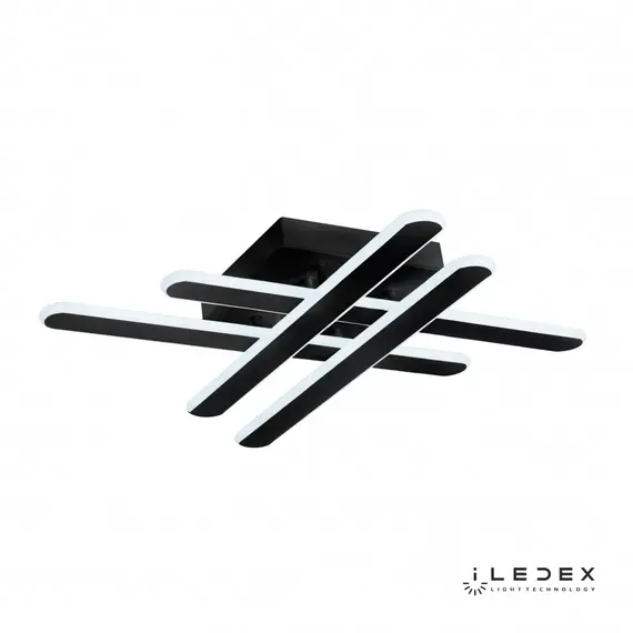 Потолочная люстра iLedex Railing 6322/4 BK, изображение 3