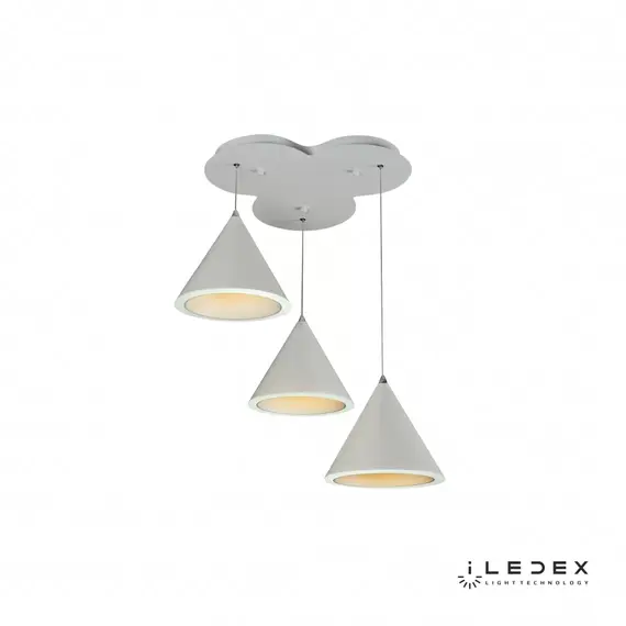 Подвесной светильник iLedex Moon WL 8858-3B WH, изображение 3