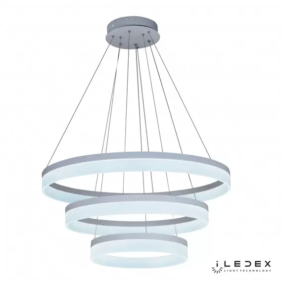 Подвесная люстра iLedex Around D0301-3 (400x600x800) WH, изображение 4