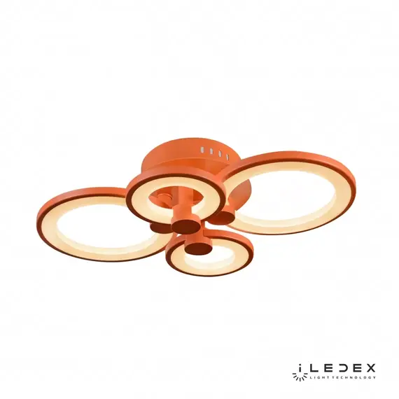Потолочная люстра iLedex Ring A001/4 ORANGE, изображение 2