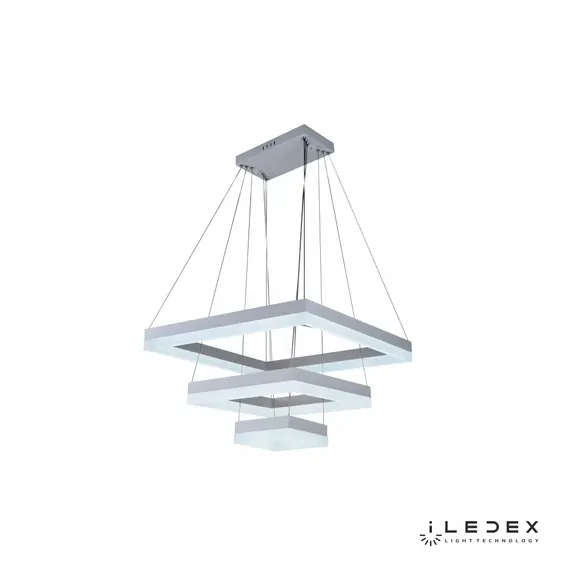 Подвесная люстра iLedex Twins D0319-3 (200x400x600) WH, изображение 3