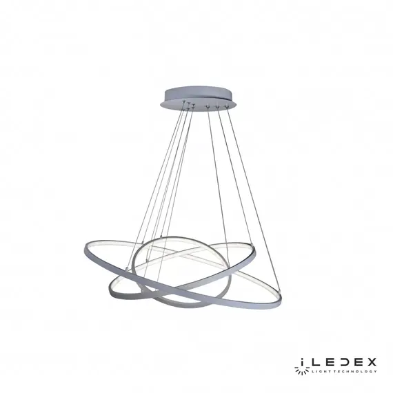 Подвесная люстра iLedex Axis D098-3 (800x600x400) WH, изображение 4