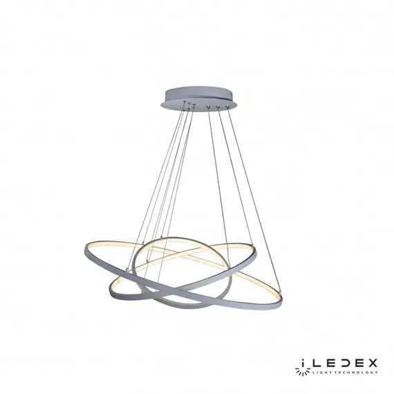Подвесная люстра iLedex Axis D098-3 (800x600x400) WH, изображение 3