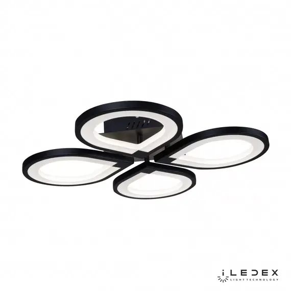 Потолочная люстра iLedex Clover 6885/4 BK, изображение 2