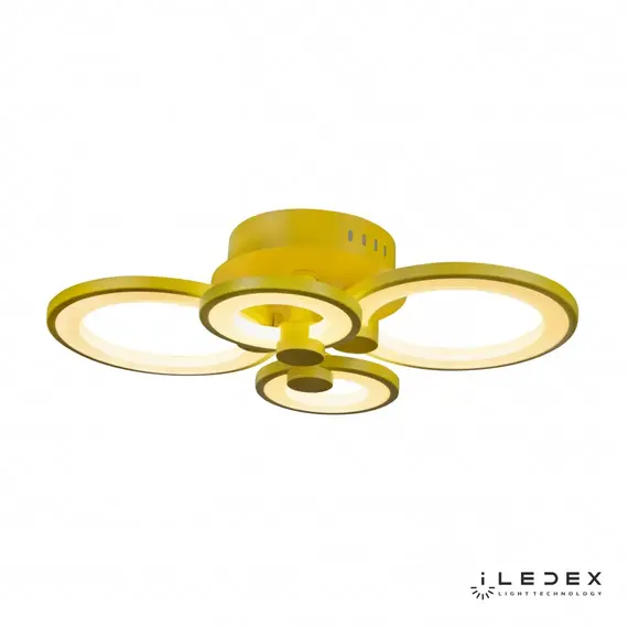 Потолочная люстра iLedex Ring A001/4 YELLOW, изображение 3