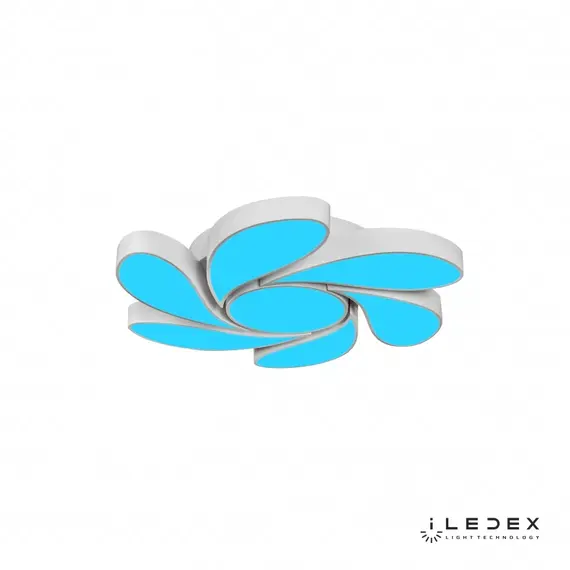 Потолочная люстра iLedex Flower 72W WH, изображение 9