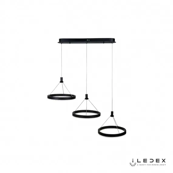 Подвесная люстра iLedex Libra D075-3 BK, изображение 2
