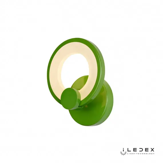 Настенный светильник iLedex Ring A001/1 Green, изображение 3