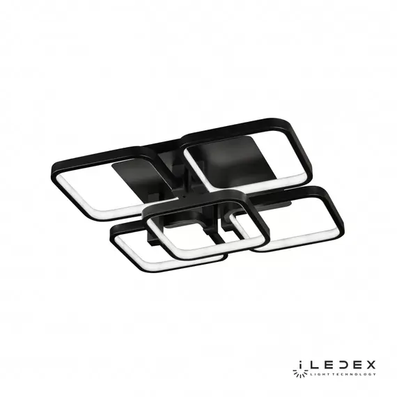 Потолочная люстра iLedex Satellite 8153-4+1-X-T BK, изображение 2